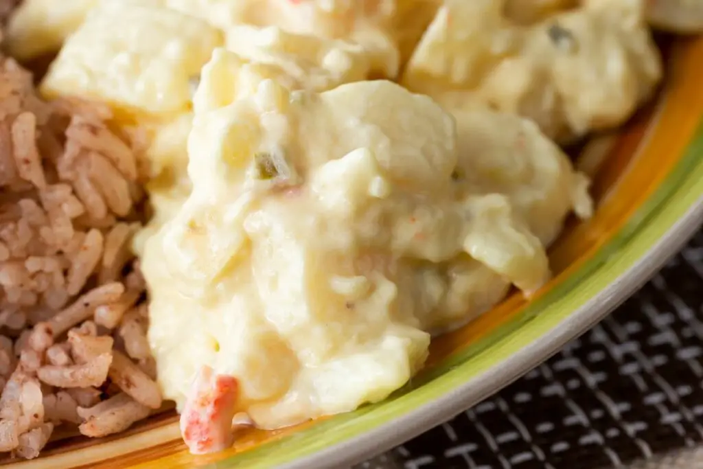 side of potato salad