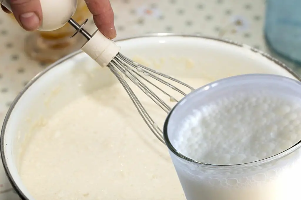 buttermilk waffle batter