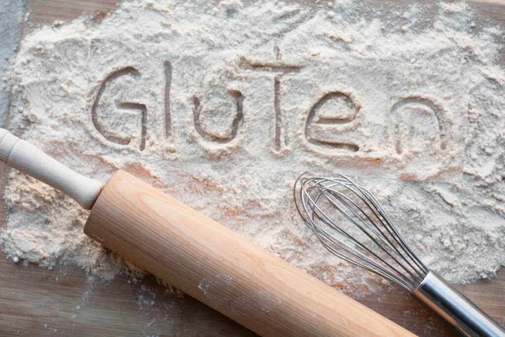 flour with gluten