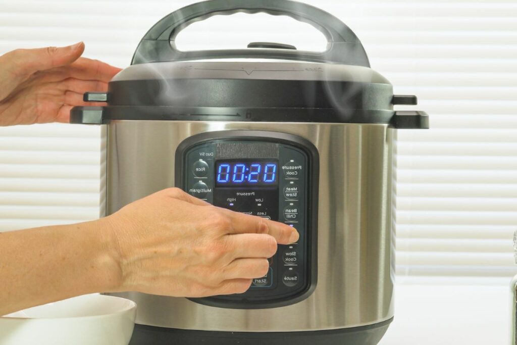 over cooking food in instant pot