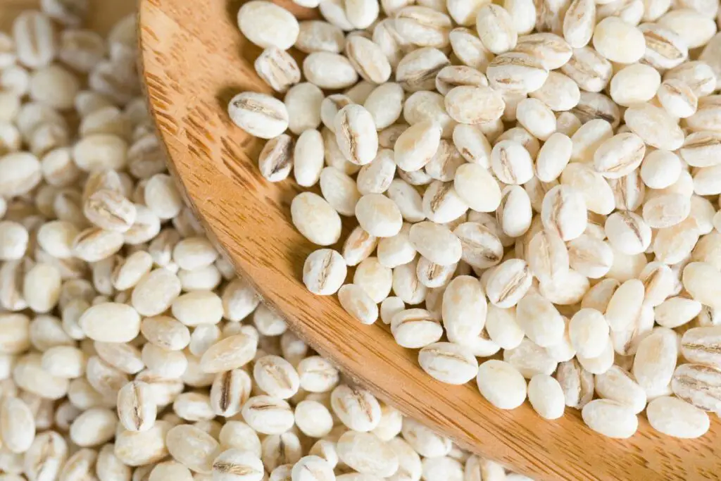 uncooked pearl barley