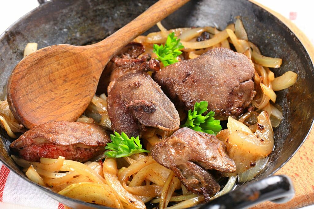 cooking liver with onions to make it taste good