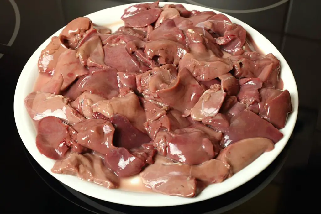 raw chicken liver