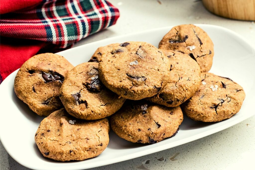 sugar free almond flour chocolate chip cookies 