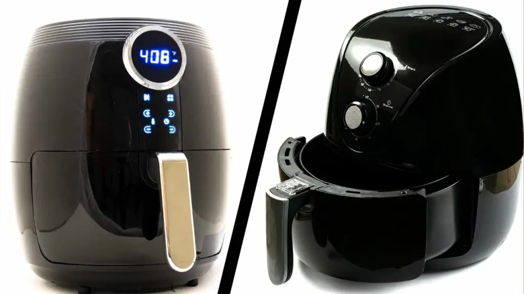 analog air fryer vs digital