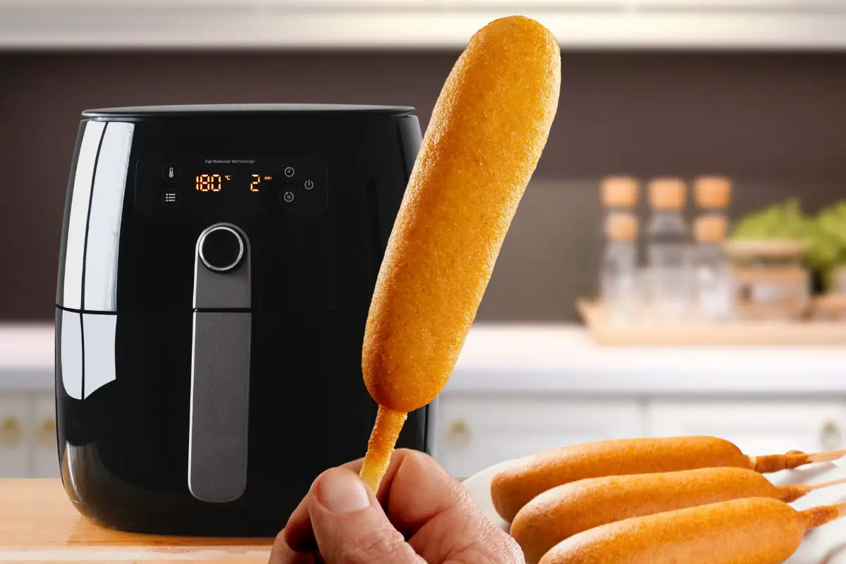 Making Frozen Corn Dogs In Air Fryer (Cooking Time And Temperature)