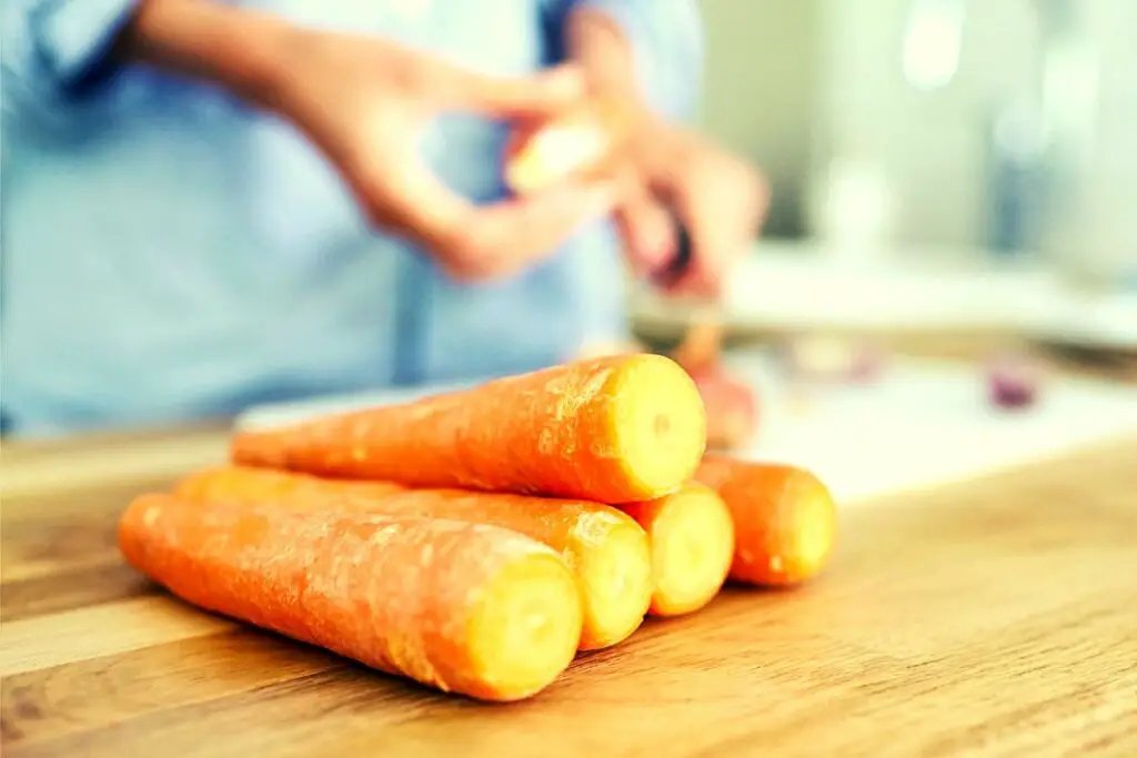 storing carrots at room temperature