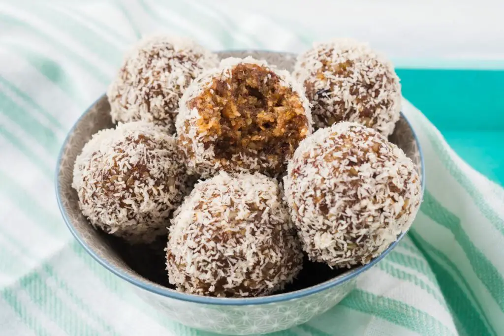 homemade gluten-free protein balls