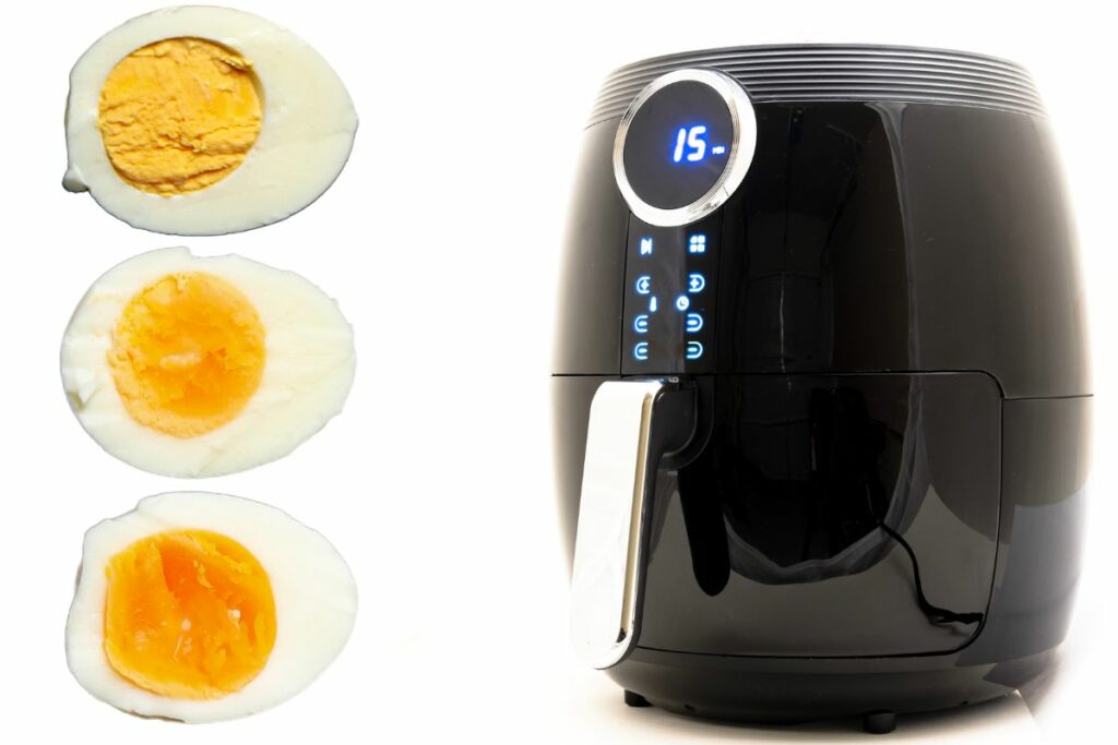 air fryer boiled eggs temp and cooking time