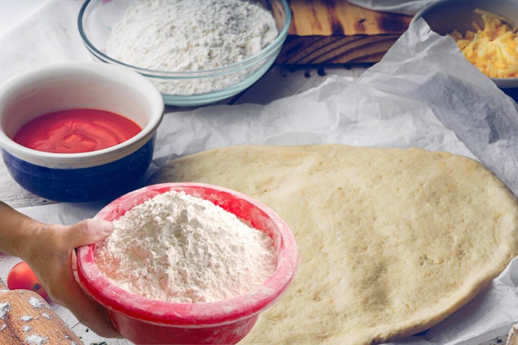 bread flour vs all purpose flour for pizza