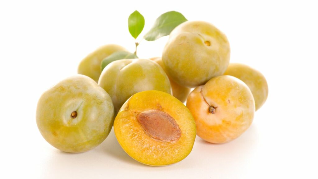 yellow plums 