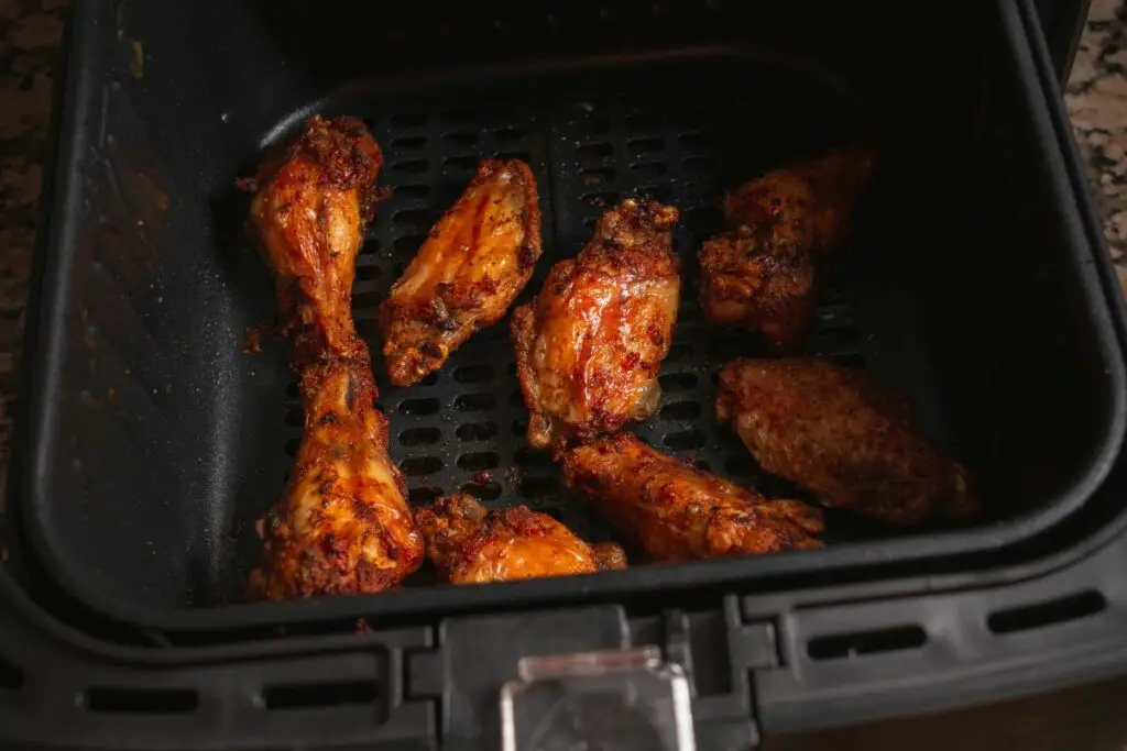 extra crispy air fryer chicken wings