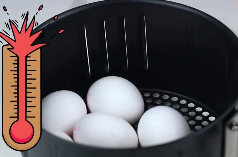 Easy Air Fryer Hard-Boiled Eggs Recipe