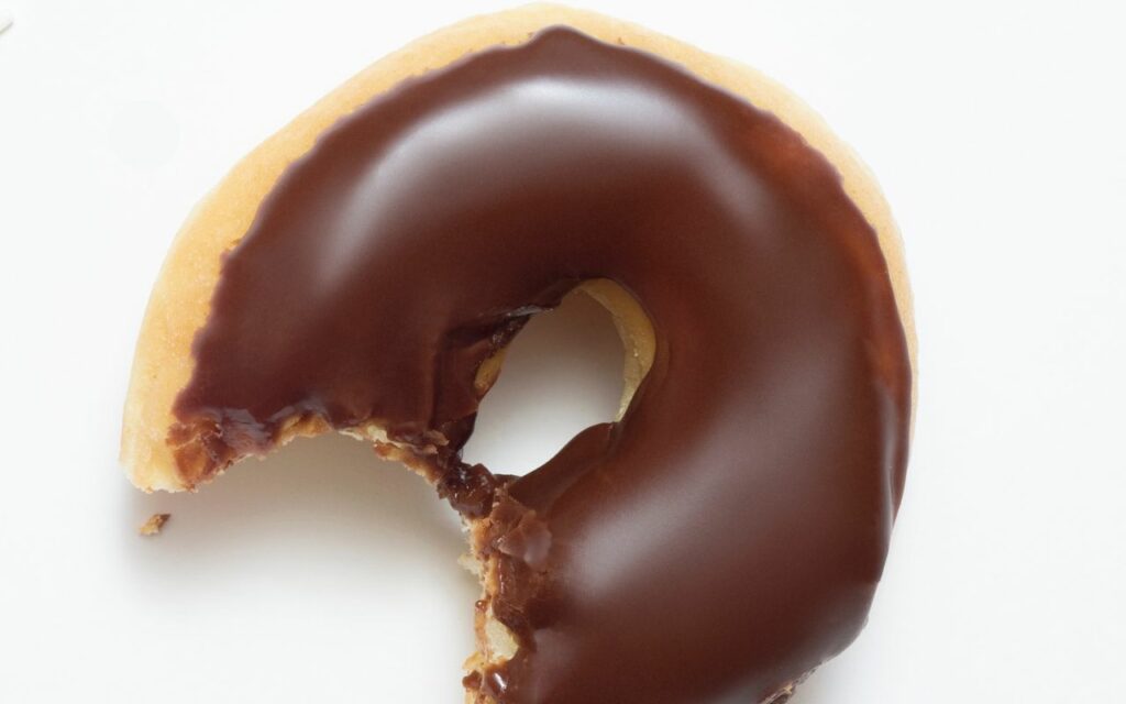 chocolate covered doughnut