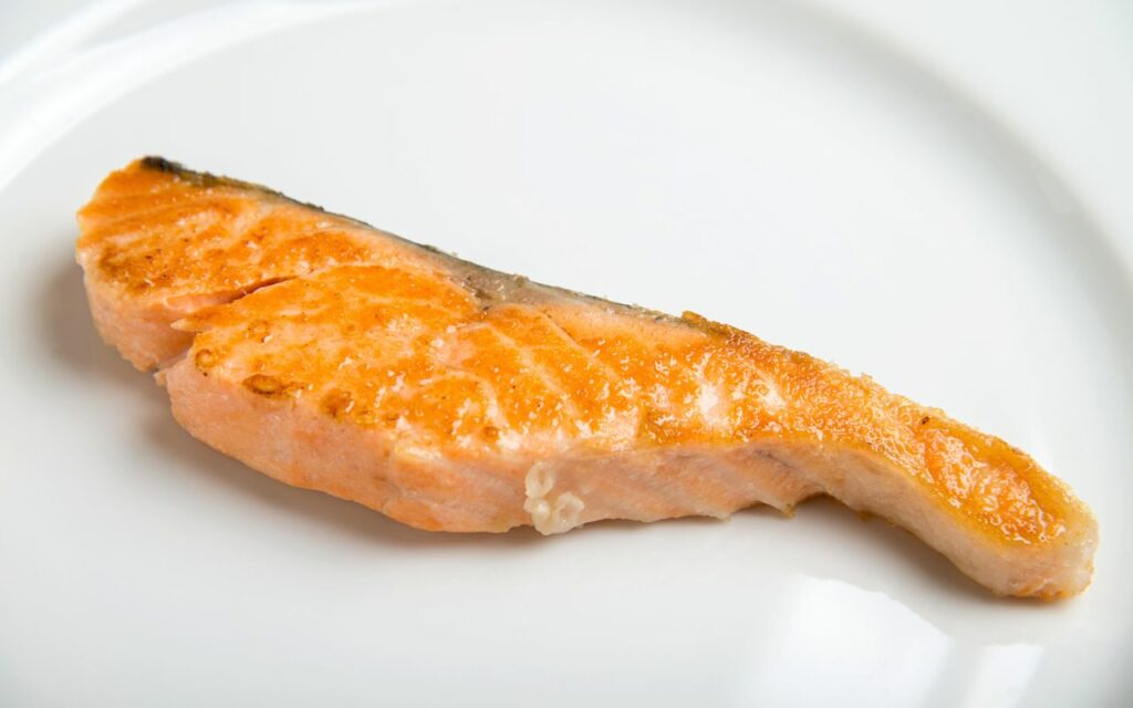 cooked salmon