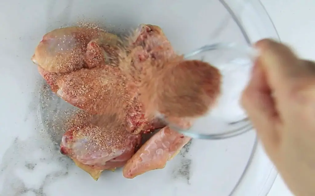 cooking raw frozen chicken wings in air fryer
