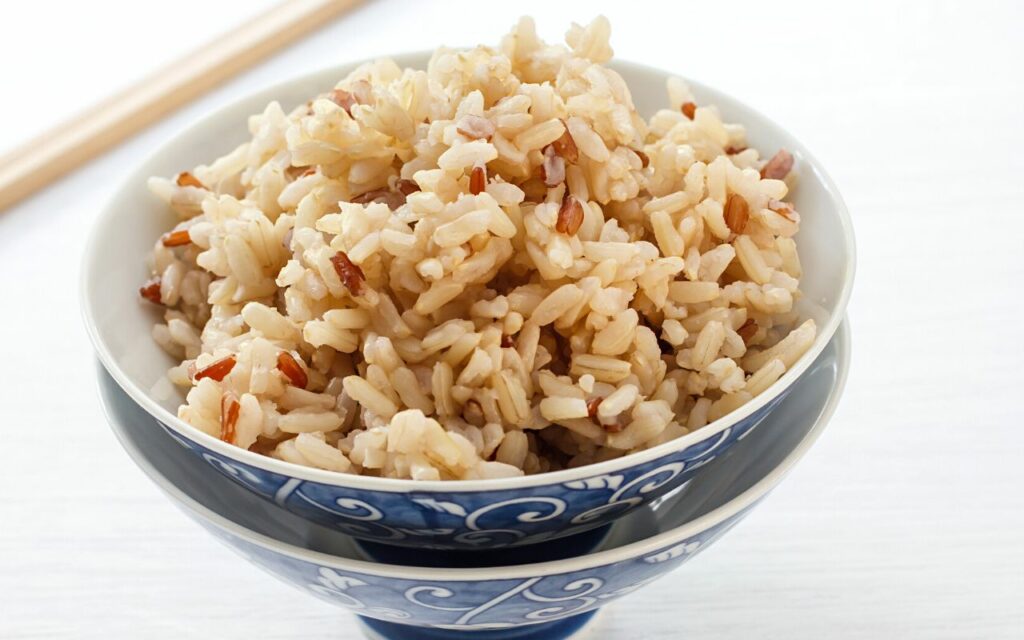 cup of cooked brown rice 