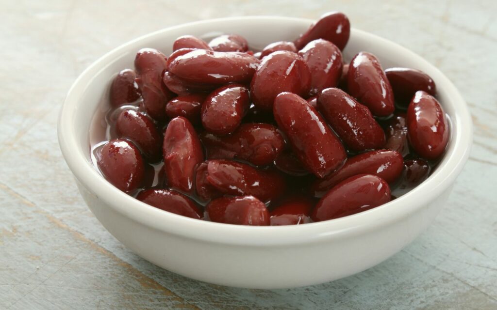 cup of cooked kidney beans 