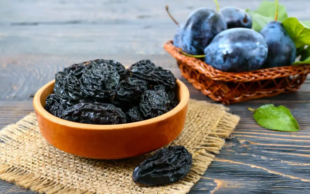 Prunes - an excellent source of potassium