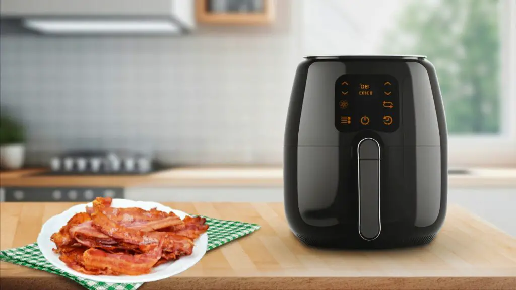 crispy air fryer bacon 