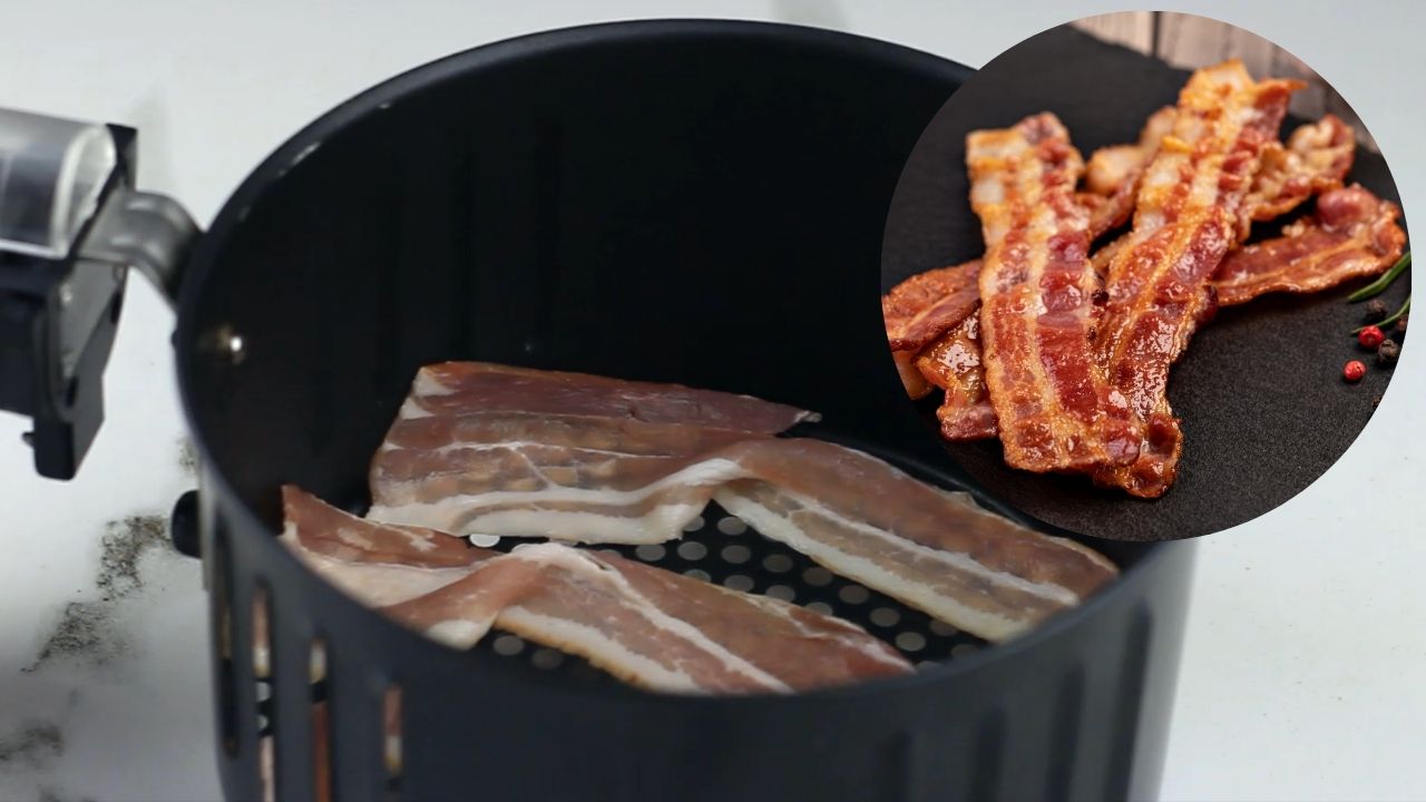 here is how to cook bacon in an air fryer