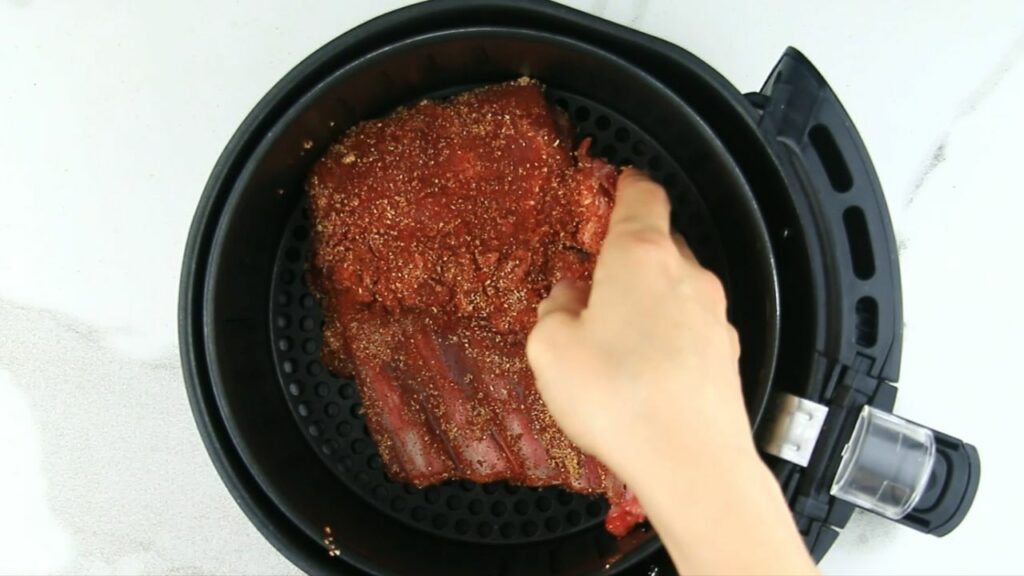 this is how to cook ribs in an air fryer