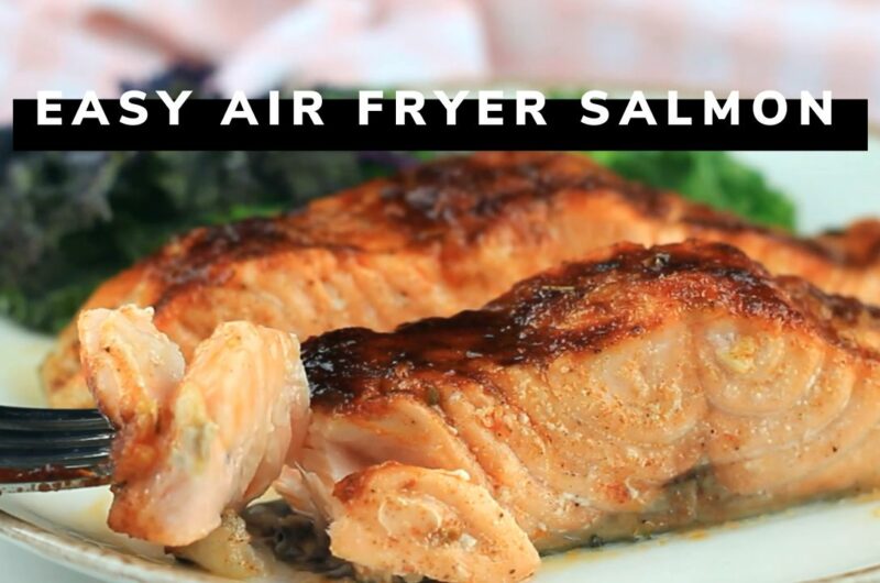 Easy Air Fryer Salmon Fillets Recipe