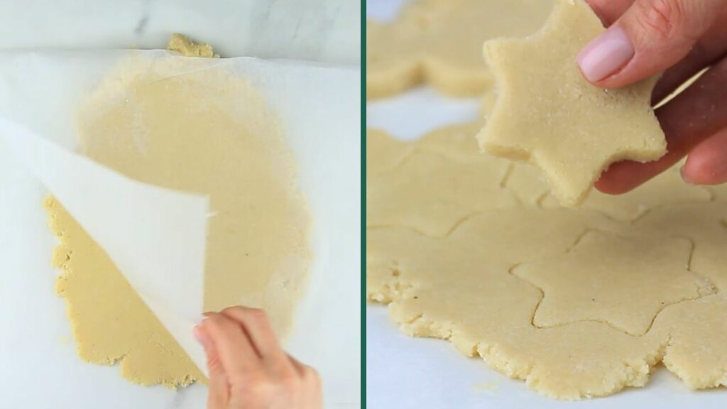 shaped shortbread cookies