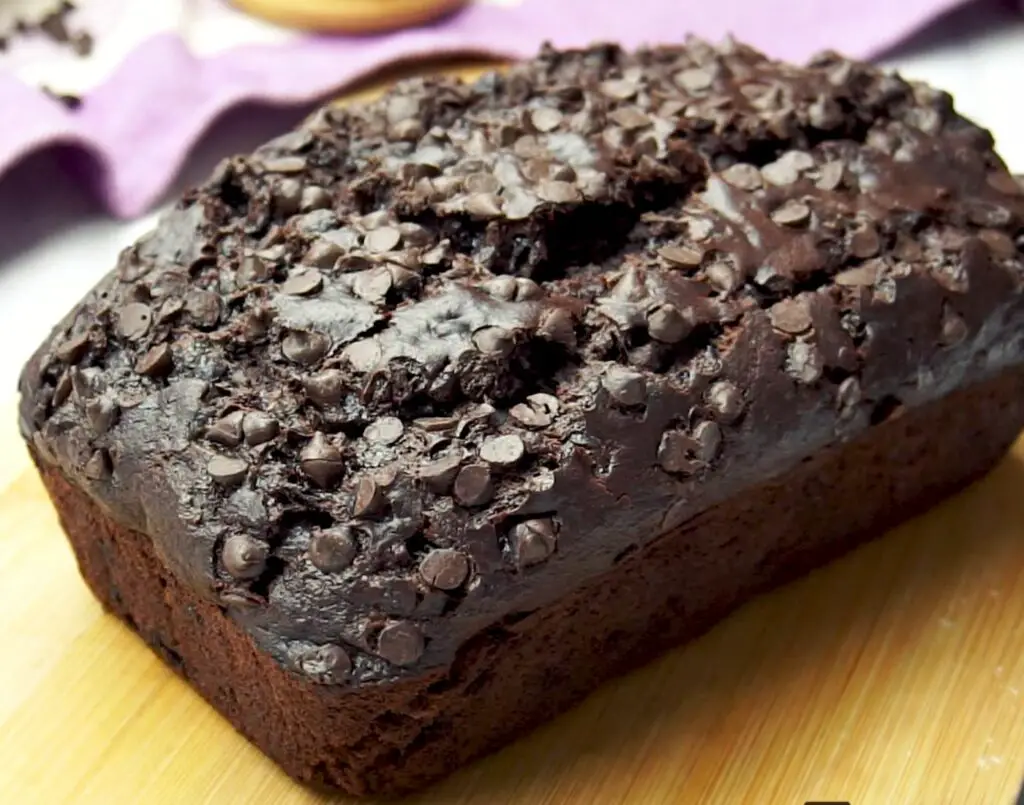 double chocolate banana loaf