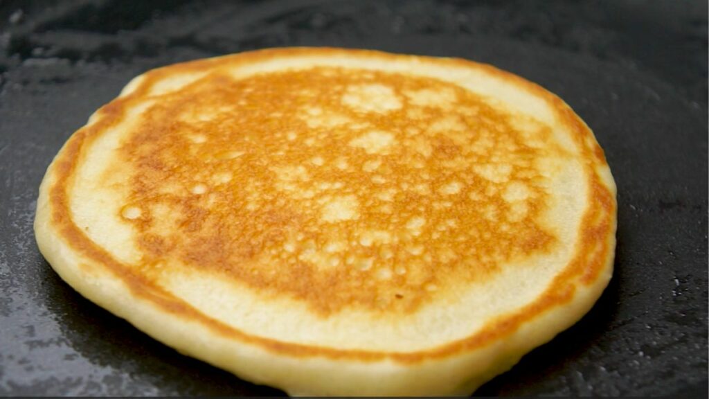 golden pancakes