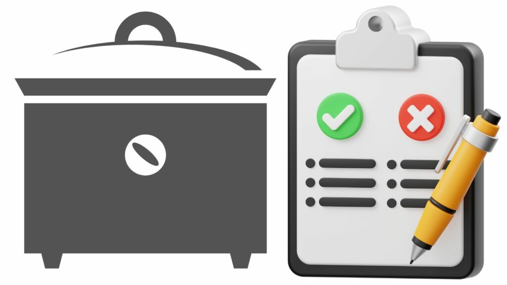 crock pot cook and carry pros and cons list