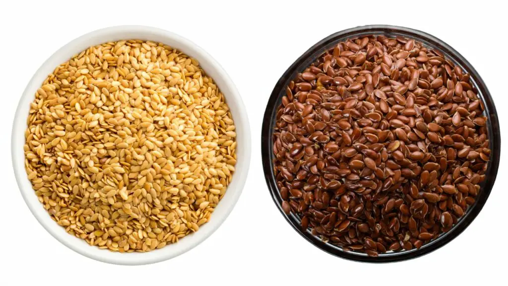 golden vs brown flaxseeds