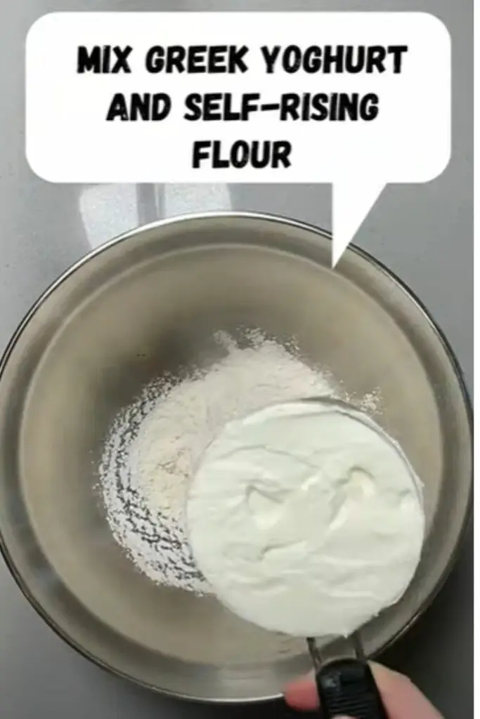 2 ingredient bread Greek yogurt and flour