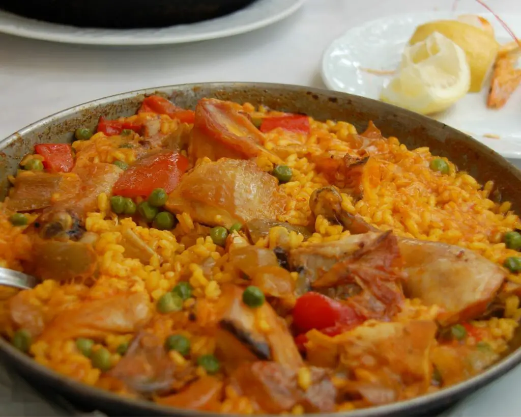 Paella with Chicken