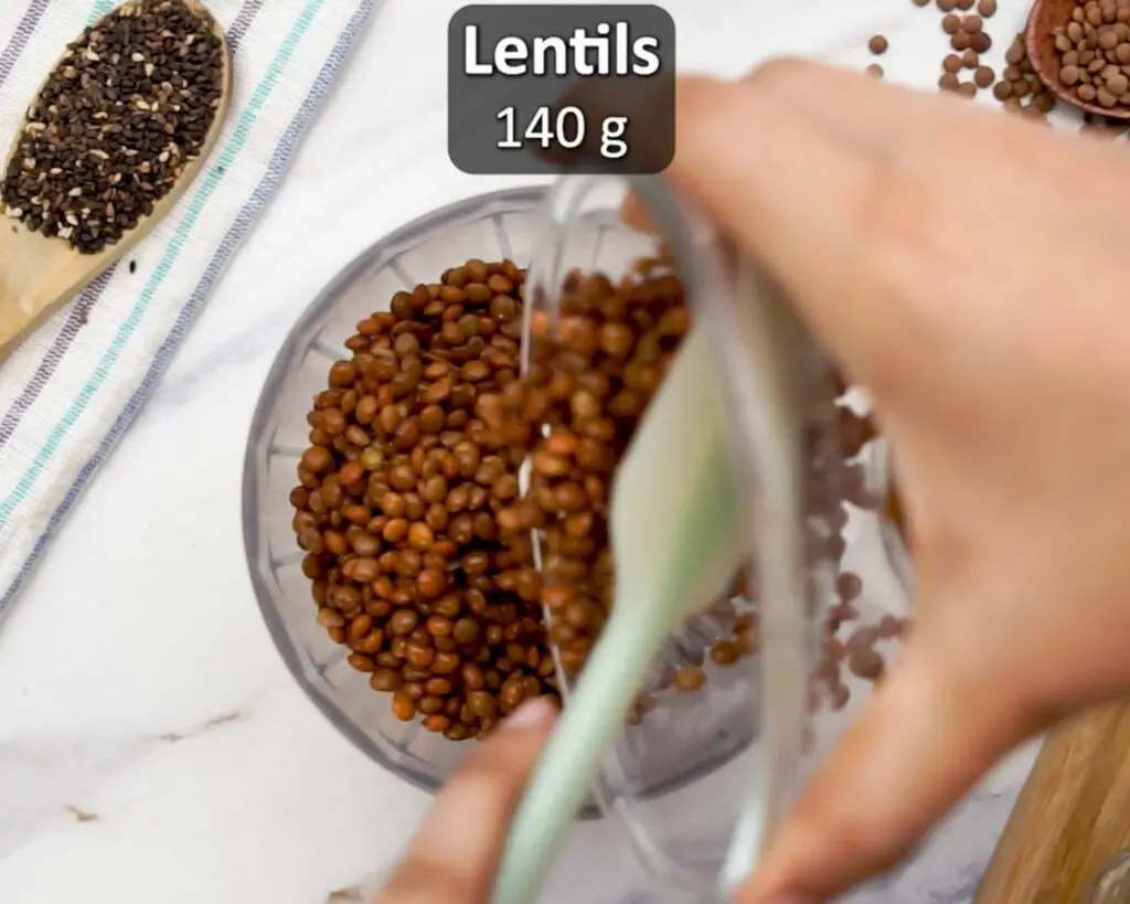 blending lentils