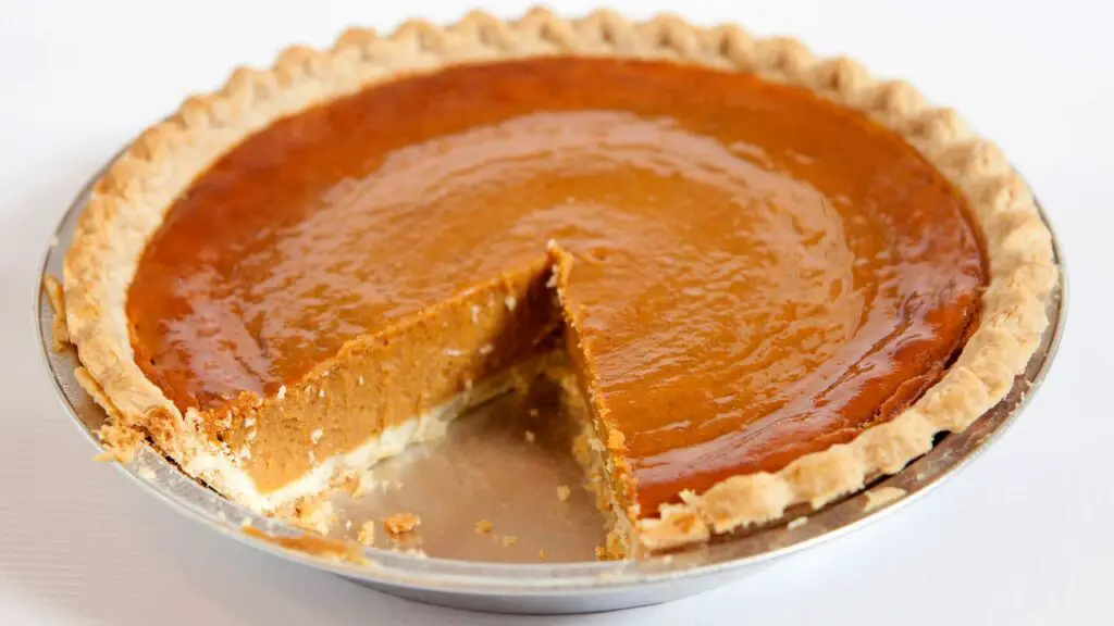 eaten store-bought pumpkin pie 