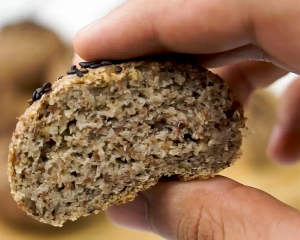 vegan and gluten free lentil bread rolls