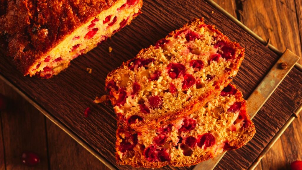 cranberry sweet potato bread