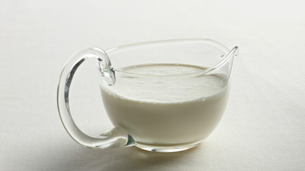 lukewarm milk