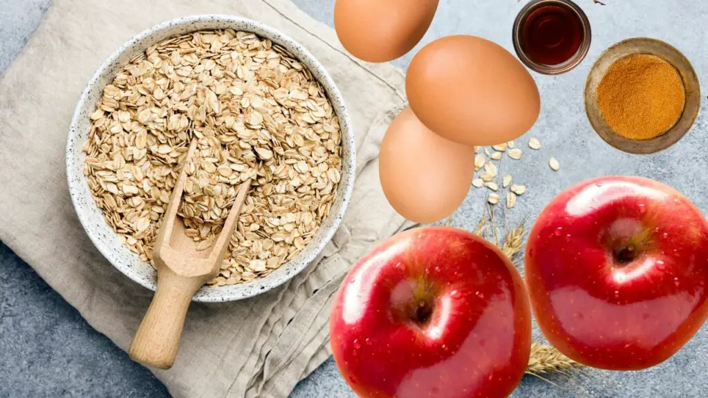 oatmeal apple cake ingredients