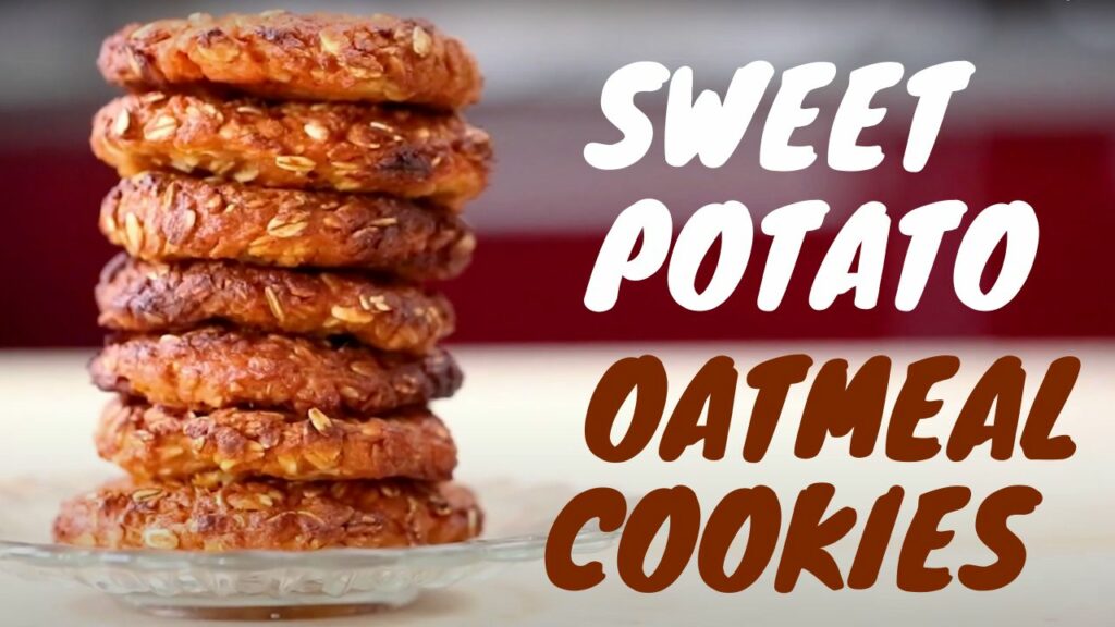 sweet potato oatmeal cookies