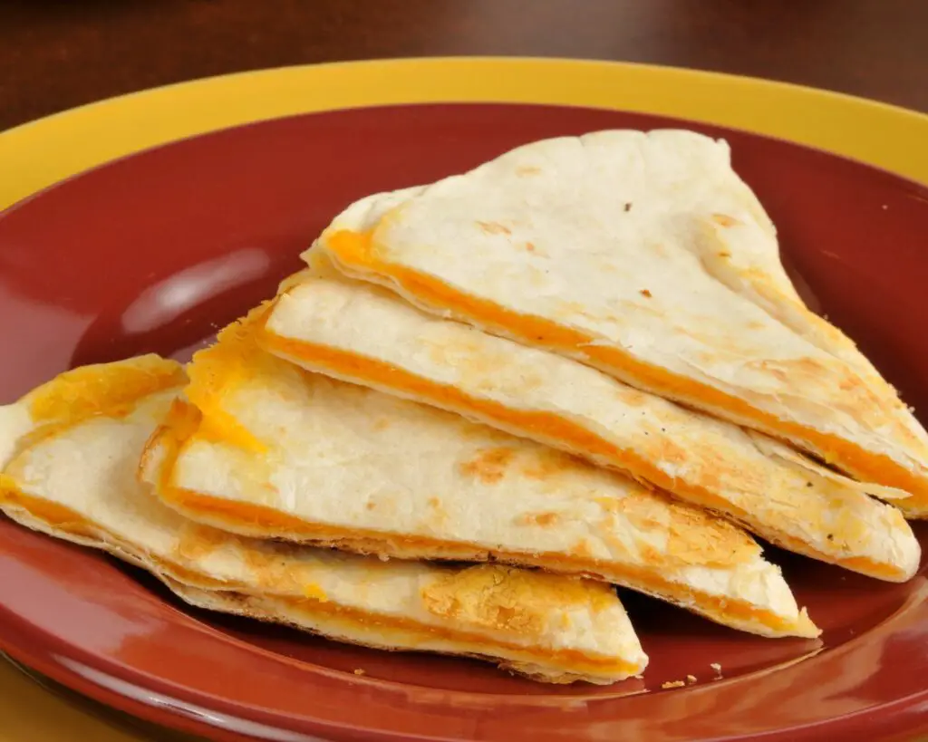 mashed potato quesadilla