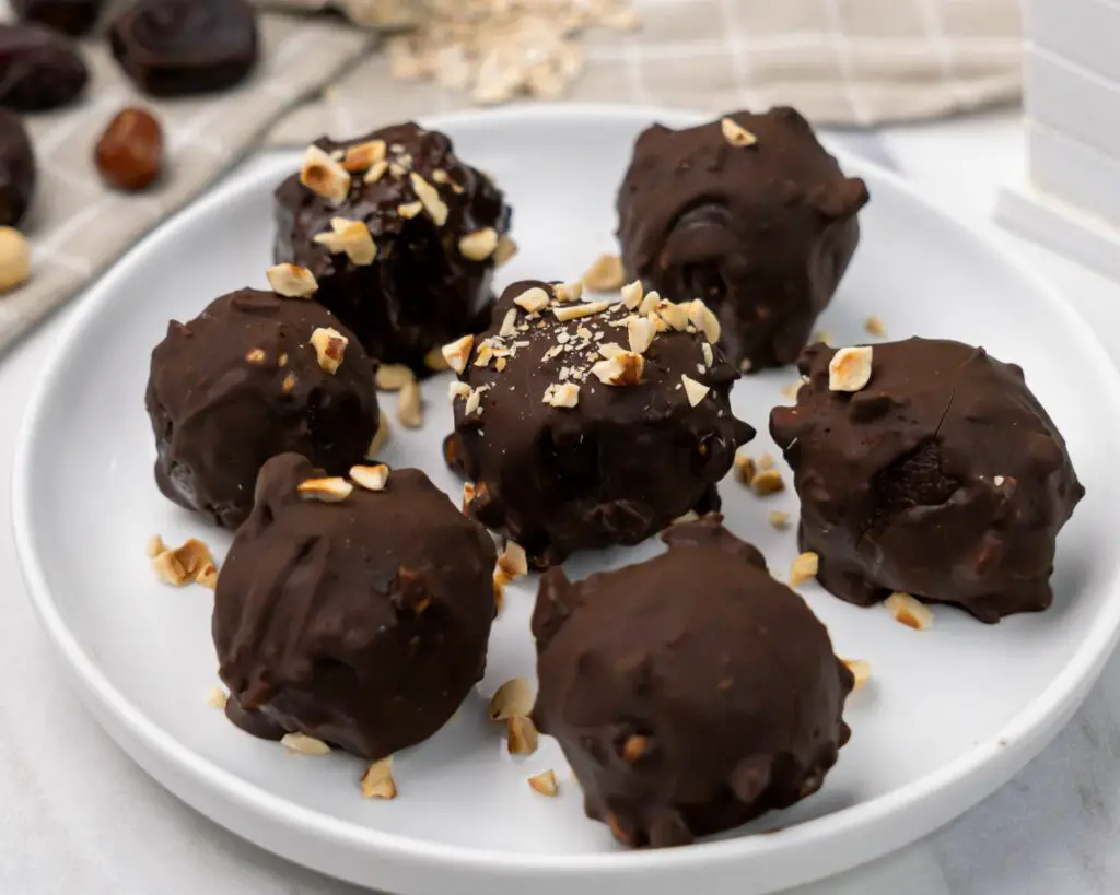 chocolate coated protein energy balls