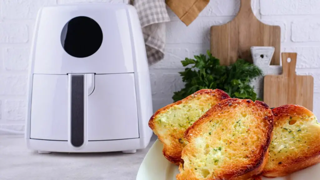 garlic bread cooked in air fryer from frozen