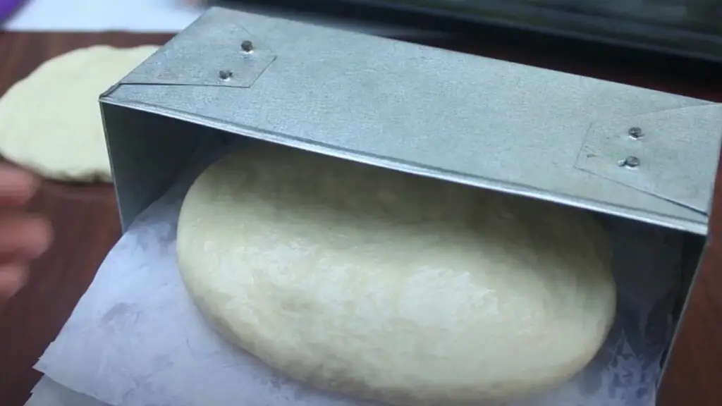 stacking the dough flatbreads on top of each other