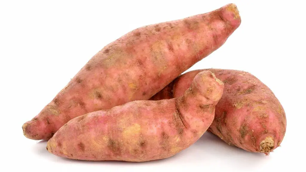 Garnet sweet potatoes