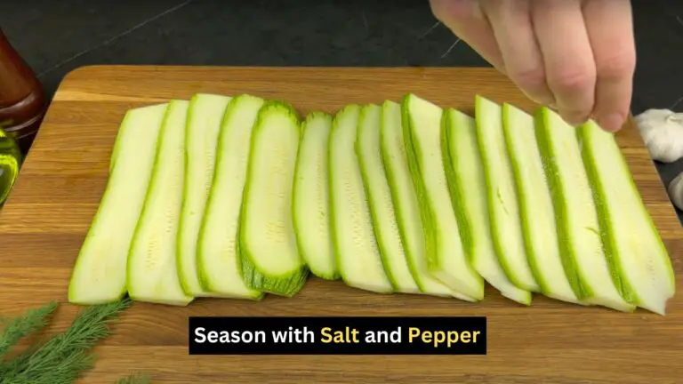 Season with salt and pepper