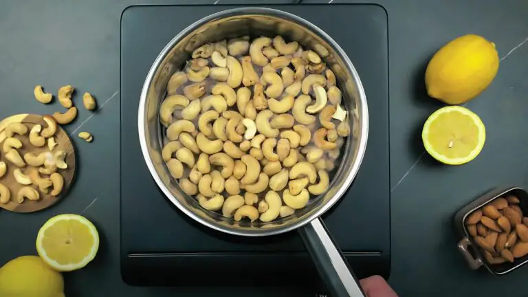 cooking the cashews