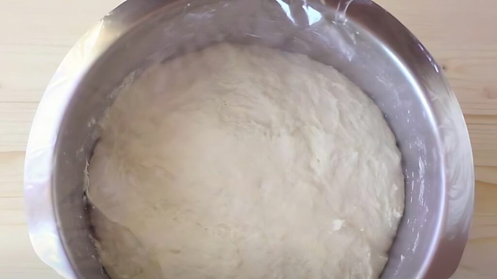letting the dough rise