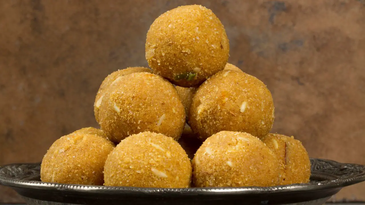 Besan Ladoo most popular Indian sweet